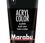 Marabu Acrylfarbe, schwarz, 100,0 ml