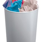 HAN Papierkorb Flammhemmend 13,0 l lichtgrau