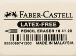FABER-CASTELL Radiergummi, weiß