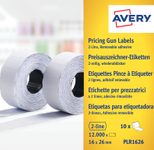 AVERY Zweckform Preisetiketten weiß ablösbar 26,0 x 16,0 mm, weiß