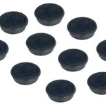 FRANKEN Magnet Ø 3,8 cm, rund, schwarz