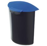 HAN Mülleimer-Einsatz Moon 6,0 l blau, schwarz