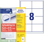 AVERY Zweckform Etiketten 97,0 x 67,7 mm, weiß