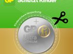 GP Knopfzellen CR2430 Lithium 3,0 V, 4 St.