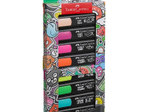 FABER-CASTELL Textmarker Graffiti, farbsortiert