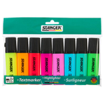 STANGER Textmarker, farbsortiert