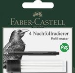 FABER-CASTELL Radiergummis Precision Eraser Pen Ersatz, weiß