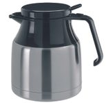 Melitta Isolierkanne schwarz, silber 1,3 l