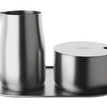 alfi Milch- und Zucker-Set silber matt