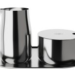 alfi Milch- und Zucker-Set silber glänzend