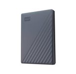 WD My Passport Mobiler Festplattenspeicher mit USB-C™ - 2 TB Silikon Grau
