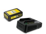 KÄRCHER Starter Kit Battery Power 18/25 Werkzeugakku mit Schnellladegerät, 2,5 Ah