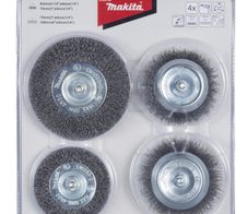 makita Rundbürsten-Set D-65729, 4 St.