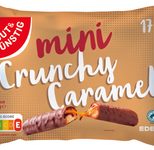 GUT&GÜNSTIG Schokoriegel mini Crunchy Caramel