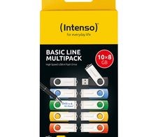 Intenso Basic Line Multipack USB-Sticks 10x 8 GB