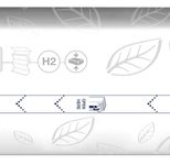 TORK Papierhandtücher H2 Advanced 2-lagig, weiß