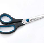 DAHLE Linkshänder-Schere Office Comfort-Grip schwarz-blau 14,0 cm