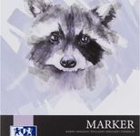 OXFORD Zeichenblock Marker DIN A4, 15 Blatt