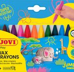 JOVI Wachsmalstifte Jumbo Easy Grip, 12 Stifte