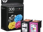 HP Original 308 Druckerpatrone - schwarz, cyan, magenta, gelb (6L6S6UE)