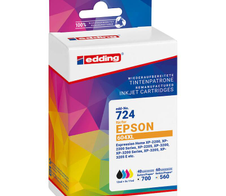 edding Druckerpatrone EDD-724 schwarz, cyan, magenta, gelb kompatibel zu EPSON 604XL (T10H1+H2+H3+H4)