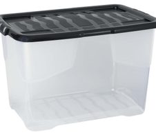 cep Curve Aufbewahrungsbox 39,7 x 60,0 x 37,8 cm glasklar
