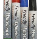 BALLOGRAF® Whiteboard-Marker-Set Friendly Fine, farbsortiert 2,0 - 3,0 mm