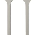 MEPAL Salatbesteck Silueta, nordic white