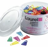 Laurel® Büroklammern farbsortiert