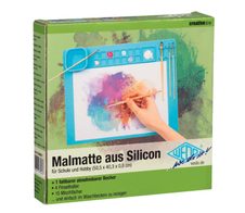 WEDO Bastelunterlage Malmatte 50,0 x 40,0 cm, hellblau