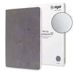 SIGEL Notizbuch RE-UP, kariert, 100 Seiten, DIN A5
