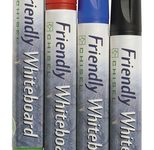 BALLOGRAF® Whiteboard-Marker-Set Friendly Medium, farbsortiert 2,0 - 5,0 mm