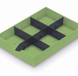 styro Schubladeneinsatz styrodoc Polystyrol limette