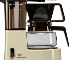 Melitta Aromaboy Filterkaffeemaschine - Beige/Braun