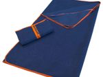 Dyckhoff Mikrofaserhandtuch mit Reißverschluss 180 x 80 cm marine