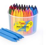 JOVI Wachsmalstifte Jumbo Easy Grip Dose, 72 Stifte