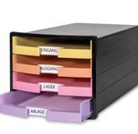 HAN Schubladenbox IMPULS DIN A4 offen