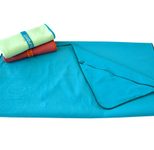 Dyckhoff Mikrofaserhandtuch mit Reißverschluss 180 x 80 cm mint