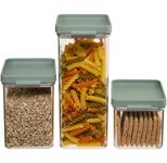 MEPAL Vorratsdosen-Set Omnia, nordic sage, 0,7/1,1/2,0 l