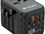 verbatim UTA-05 GaN-Ladeadapter schwarz, 65 W