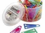 Laurel® Büroklammern farbsortiert