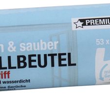 quickpack frisch & sauber Müllbeutel 25,0 l, transparent