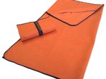Dyckhoff Mikrofaserhandtuch mit Reißverschluss 120 x 60 cm orange