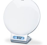 beurer WL 75 Lichtwecker Radiowecker silber