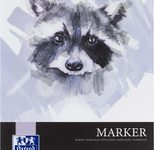 OXFORD Zeichenblock Marker DIN A3, 15 Blatt