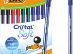 BIC® Kugelschreiber Cristal Soft, Schreibfarbe: farbsortiert