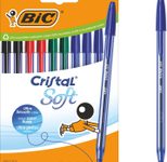 BIC® Kugelschreiber Cristal Soft, Schreibfarbe: farbsortiert