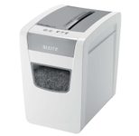 LEITZ Aktenvernichter mit Partikelschnitt IQ Slim Office weiß