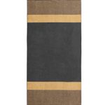 Dyckhoff Saunatuch XL Two-Tone Stripe 200 x 100 cm gelb