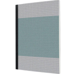 SIGEL Notizbuch kariert, 200 Seiten, DIN A5 blau